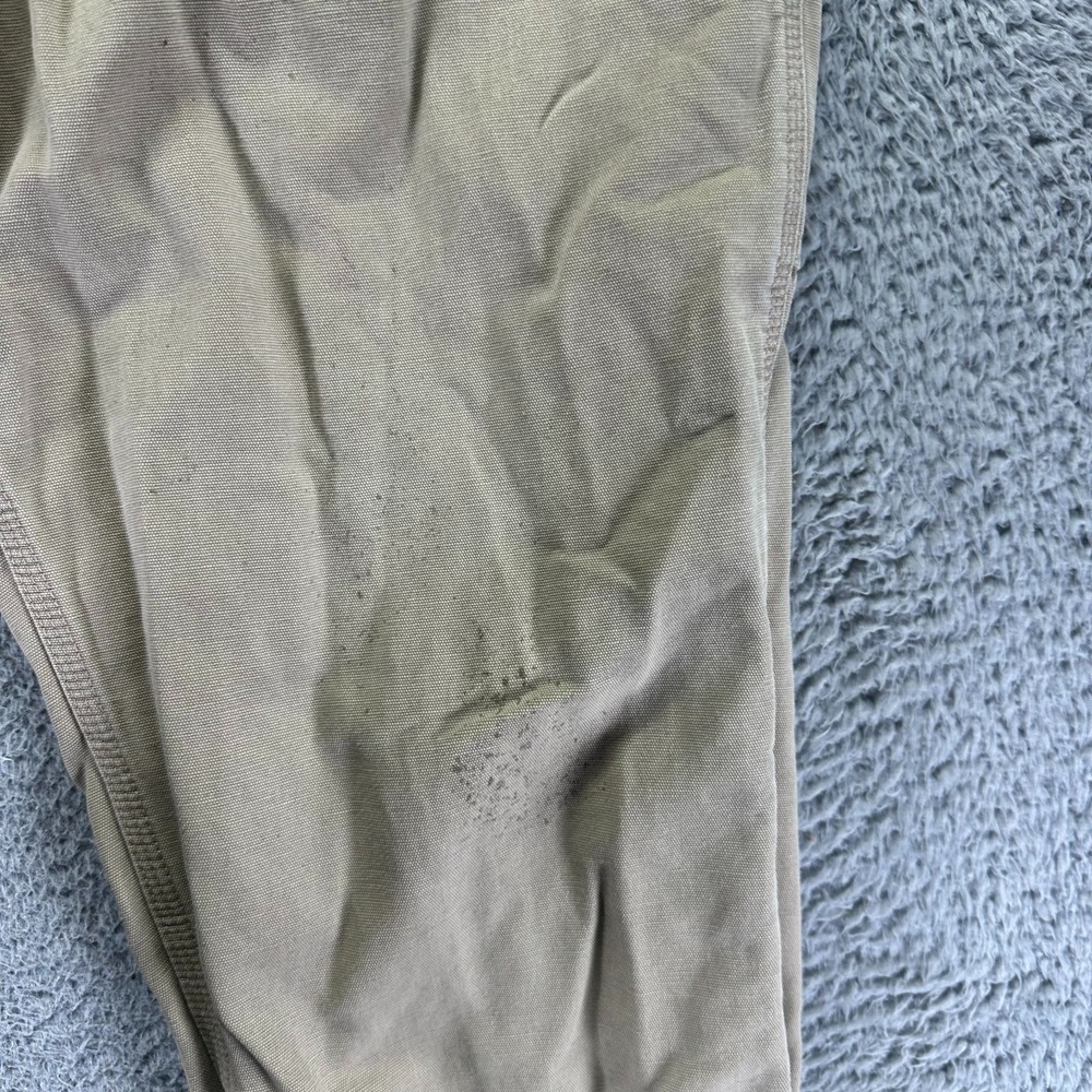 Carhartt Flame Resistant Pant Mens 38x27 Brown Cotton Carpenter Straight Travel - Picture 4 of 14